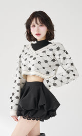 モデル：165cm（着用サイズ：FREE　着用カラー：WHT）