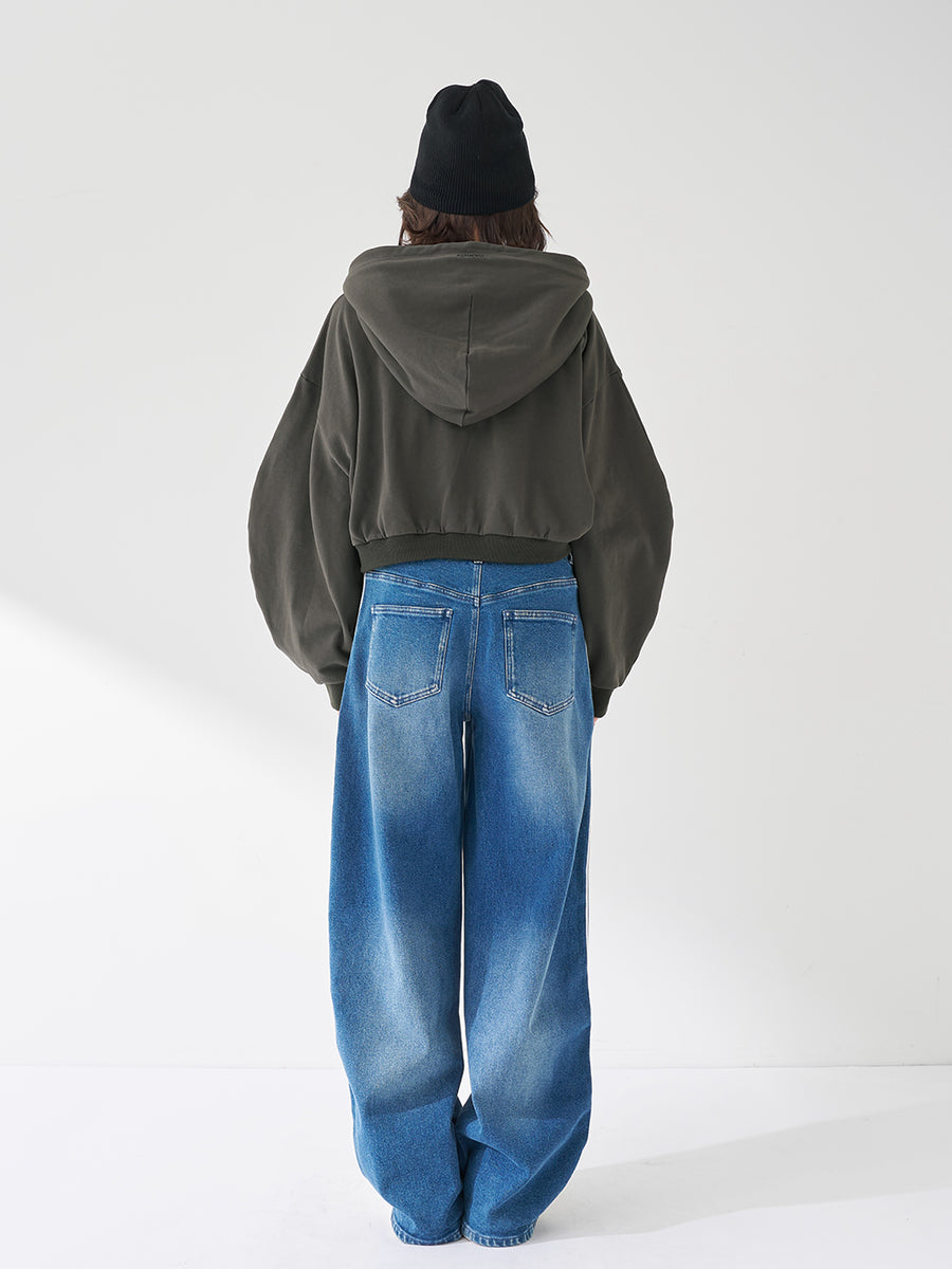 モデル：165cm（着用サイズ：FREE　着用カラー：C-GRY）