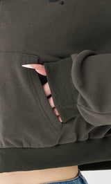 モデル：165cm（着用サイズ：FREE　着用カラー：C-GRY）