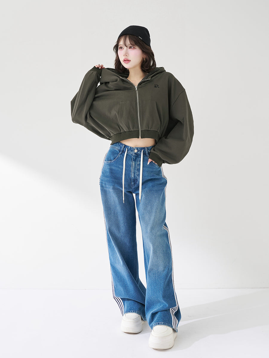 モデル：165cm（着用サイズ：FREE　着用カラー：C-GRY）