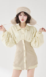 モデル：165cm（着用サイズ：FREE　着用カラー：IVO）