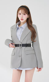 モデル：165cm（着用サイズ：S　着用カラー：GRY）