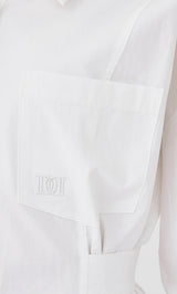 モデル：165cm（着用サイズ：S　着用カラー：WHT）