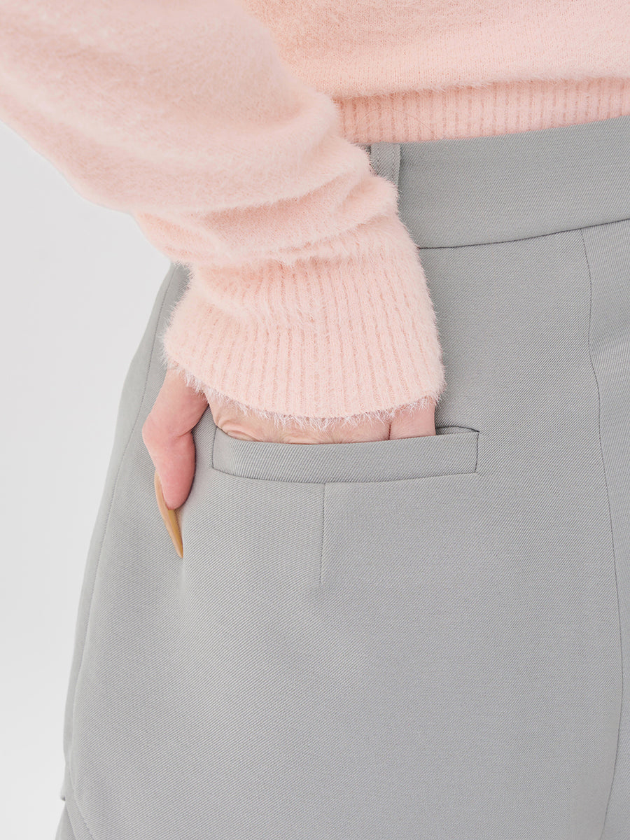 モデル：165cm（着用サイズ：S　着用カラー：GRY）