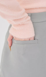モデル：165cm（着用サイズ：S　着用カラー：GRY）