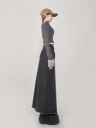 モデル：165cm（着用サイズ：FREE　着用カラー：C-GRY）