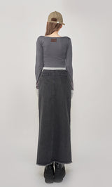 モデル：165cm（着用サイズ：FREE　着用カラー：C-GRY）