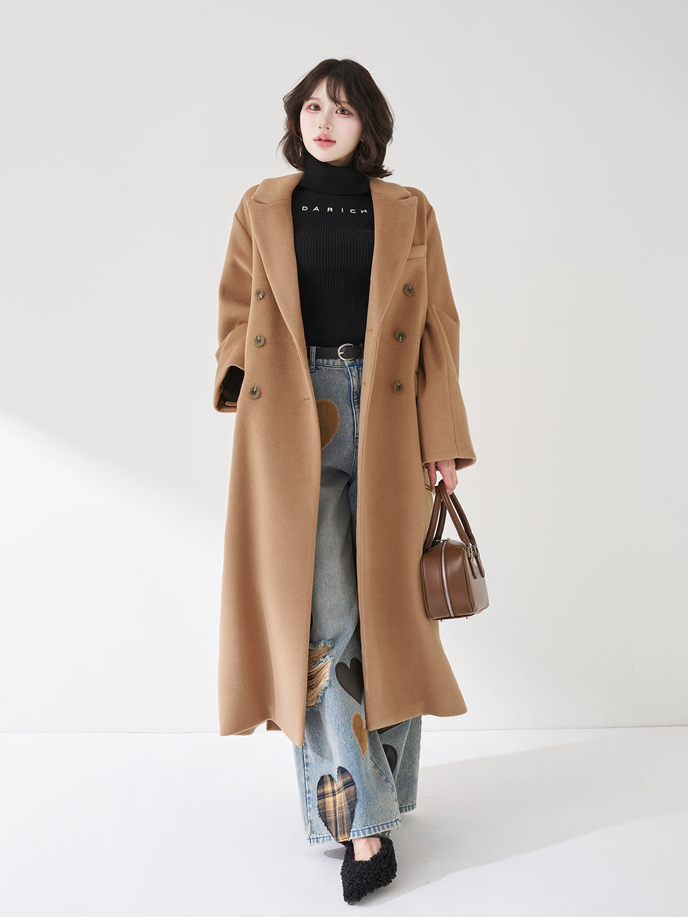 モデル：165cm（着用サイズ：FREE　着用カラー：CAM）