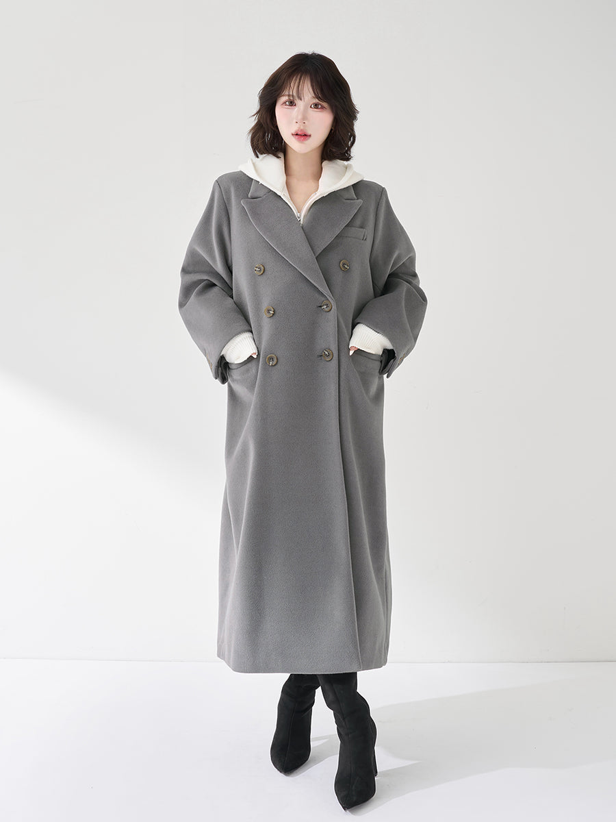 モデル：165cm（着用サイズ：FREE　着用カラー：GRY）