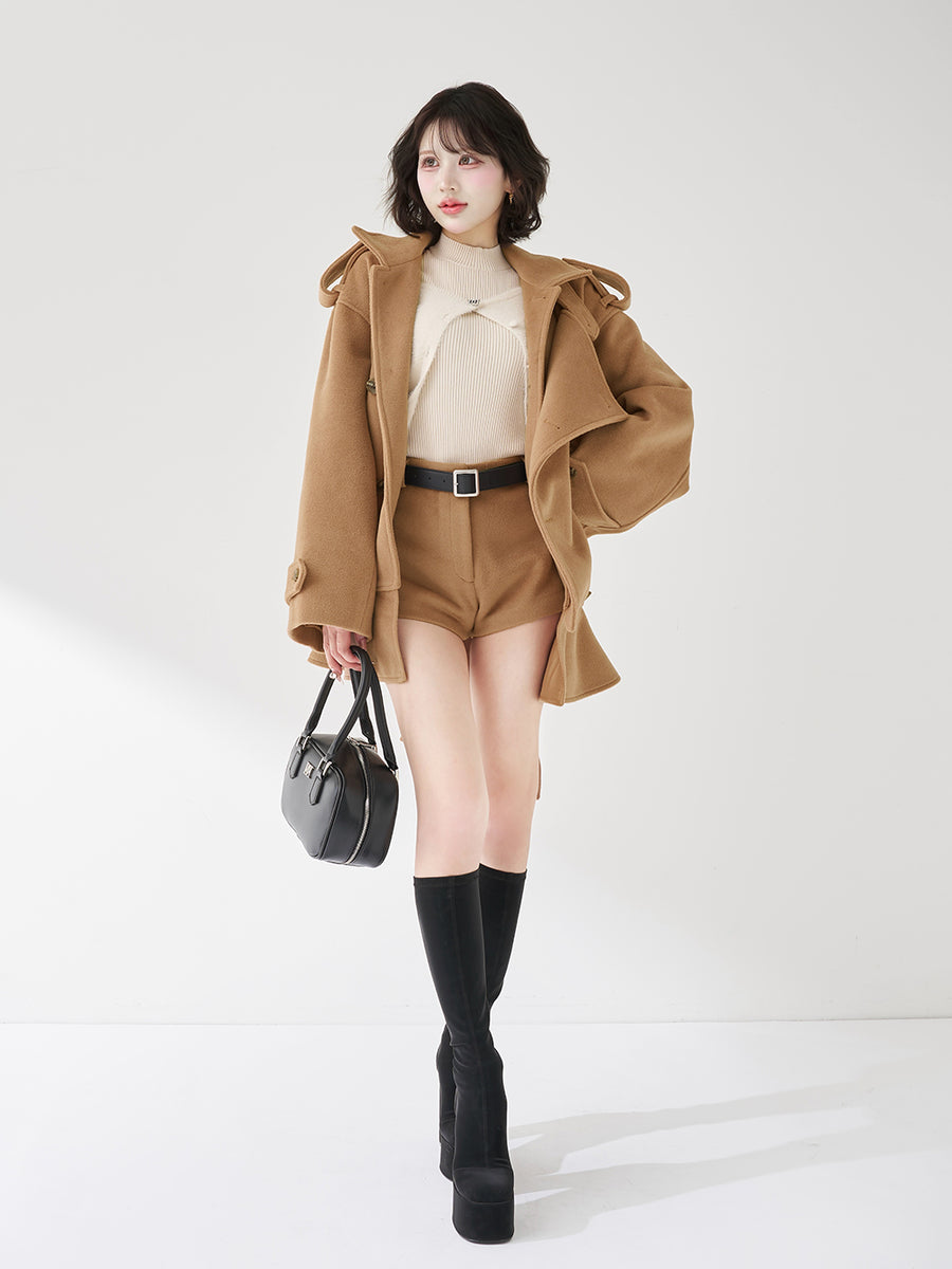 モデル：165cm（着用サイズ：S　着用カラー：CAM）