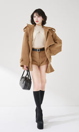 モデル：165cm（着用サイズ：S　着用カラー：CAM）