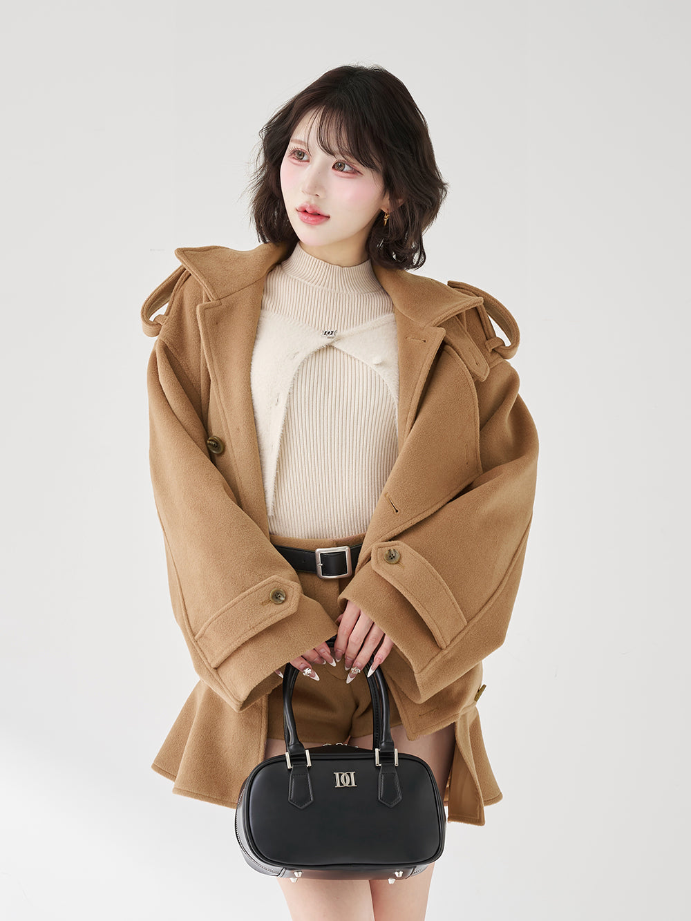 モデル：165cm（着用サイズ：FREE　着用カラー：CAM）