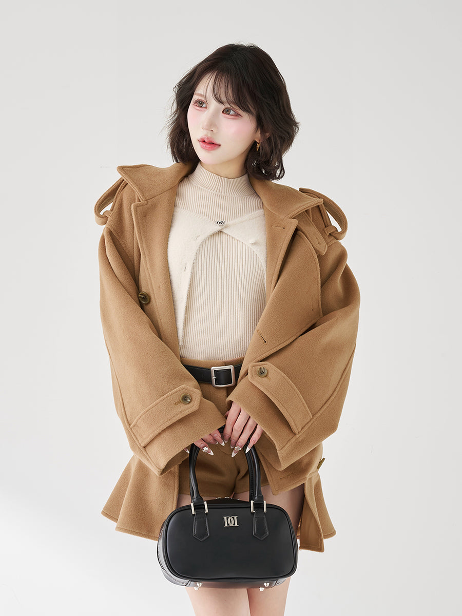 モデル：165cm（着用サイズ：FREE　着用カラー：CAM）