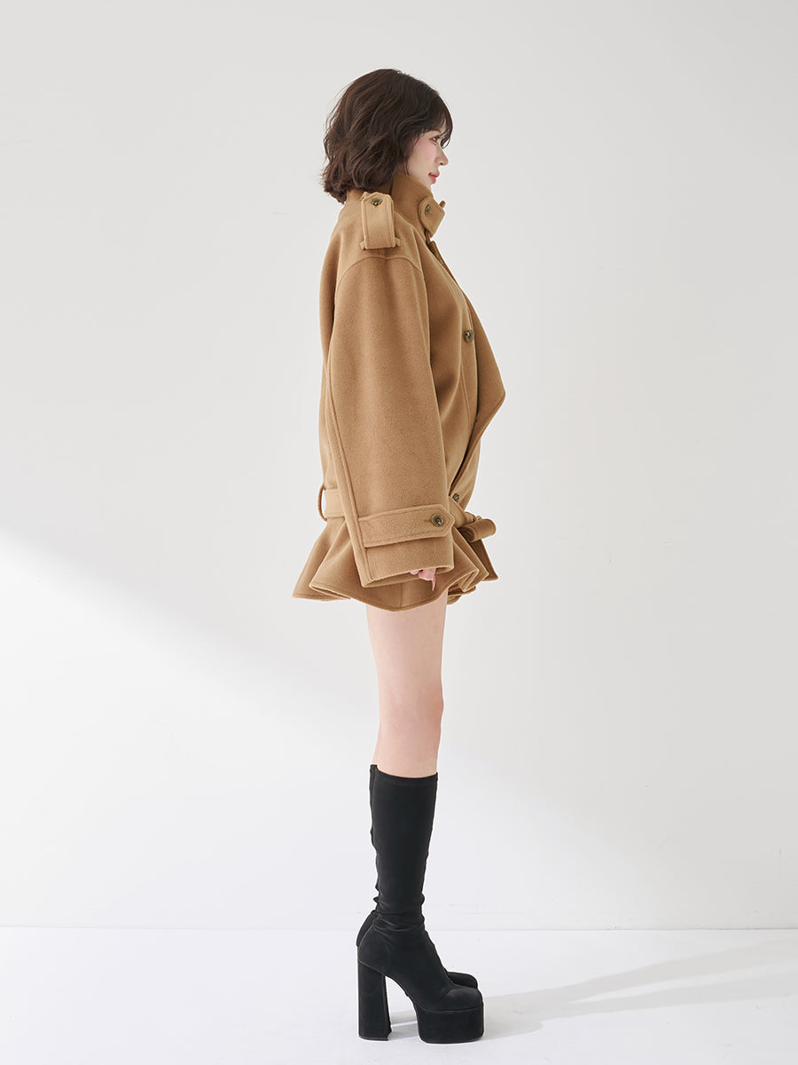 モデル：165cm（着用サイズ：FREE　着用カラー：CAM）