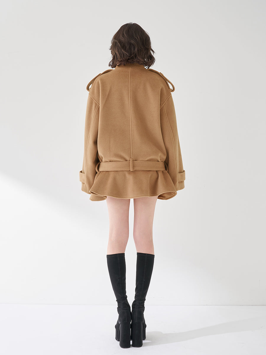 モデル：165cm（着用サイズ：FREE　着用カラー：CAM）