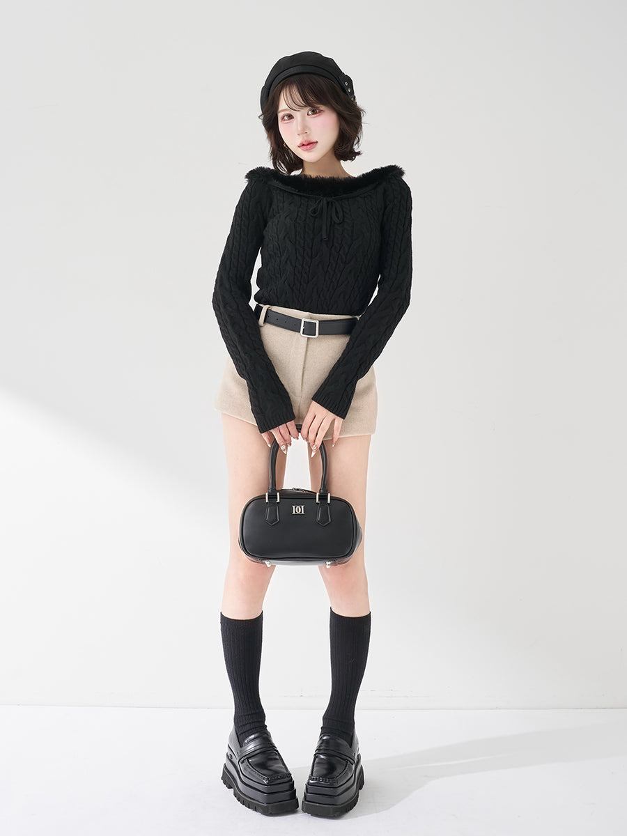 モデル：165cm（着用サイズ：S　着用カラー：BEG）