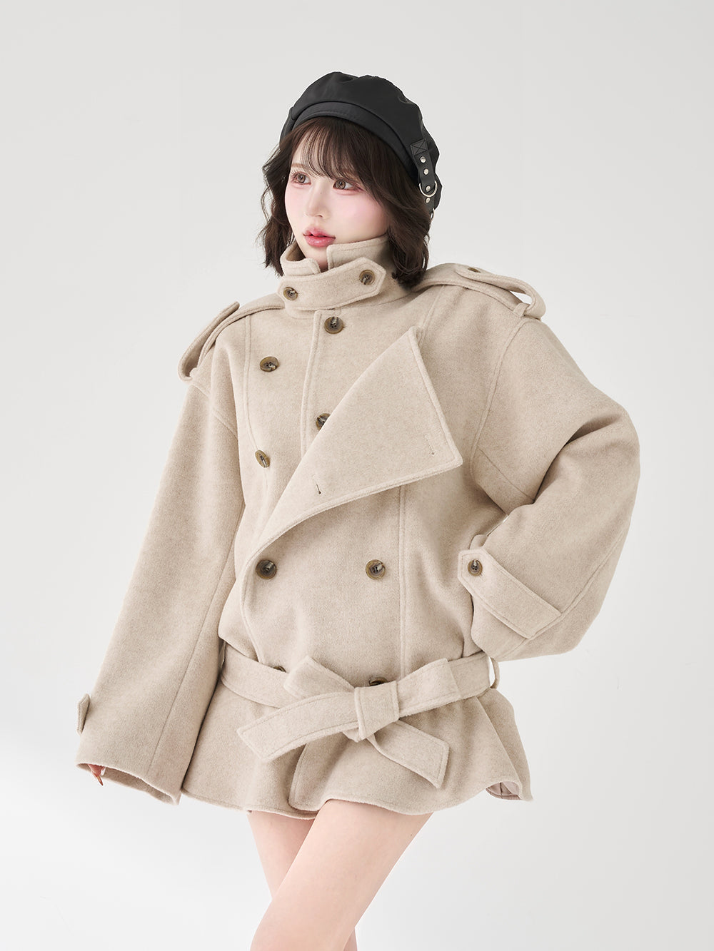 Darich ダーリッチ　ドロップショルダージャケットコート　CAM キャメル Darich ダーリッチ ドロップショルダージャケットコート CAM キャメル