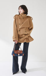 モデル：165cm（着用サイズ：FREE　着用カラー：CAM）