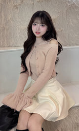 モデル：158cm（着用サイズ：FREE　着用カラー：PNK）