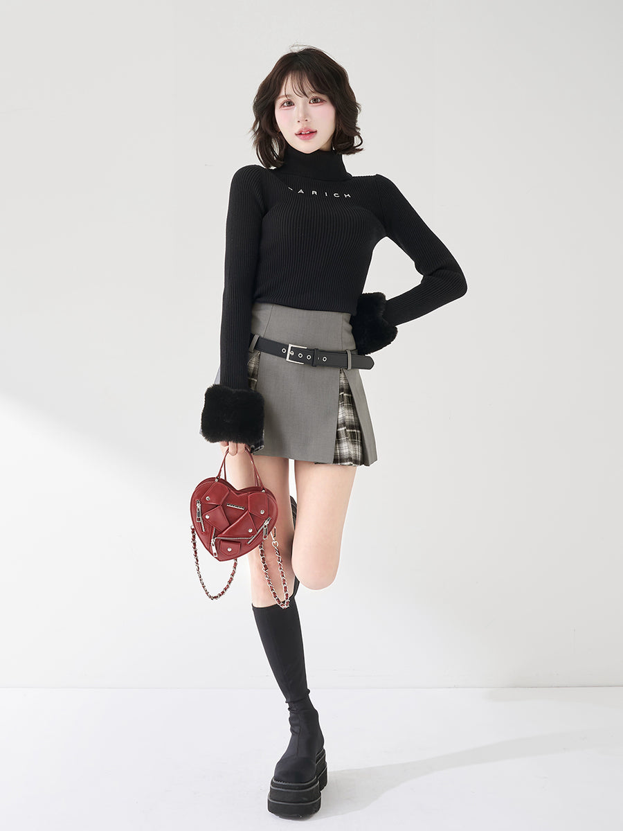 モデル：165cm（着用サイズ：S　着用カラー：GRY）