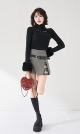 モデル：165cm（着用サイズ：S　着用カラー：GRY）