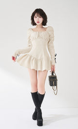 モデル：165cm（着用サイズ：FREE　着用カラー：IVO）