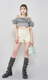 モデル：165cm（着用サイズ：FREE　着用カラー：GRY）