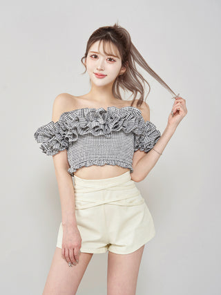 モデル：165cm（着用サイズ：FREE　着用カラー：GRY）