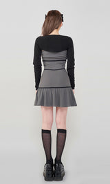 モデル：165cm（着用サイズ：FREE　着用カラー：GRY）