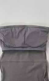 モデル：165cm（着用サイズ：FREE　着用カラー：GRY）