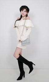 サイズ：FREE　カラー：SAX