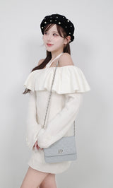 サイズ：FREE　カラー：SAX