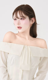 モデル：165cm（着用サイズ：FREE　着用カラー：WHT）