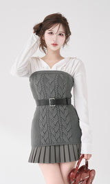 モデル：165cm（着用サイズ：FREE　着用カラー：GRY）