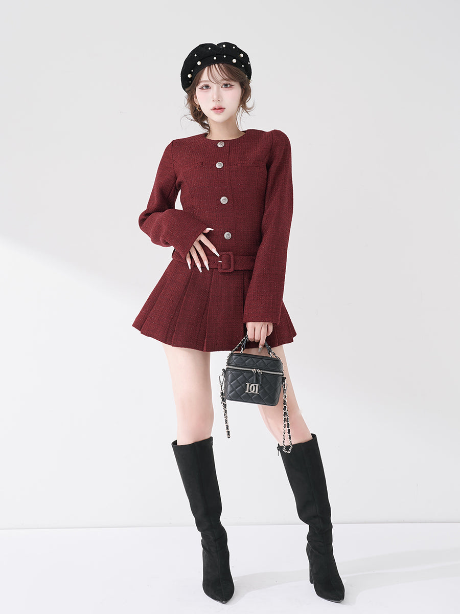 モデル：165cm（着用サイズ：FREE　着用カラー：BRD）