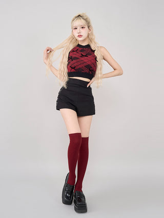 モデル：165cm（着用サイズ：FREE　着用カラー：BLK）