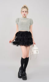 モデル：165cm（着用サイズ：FREE　着用カラー：GRY）