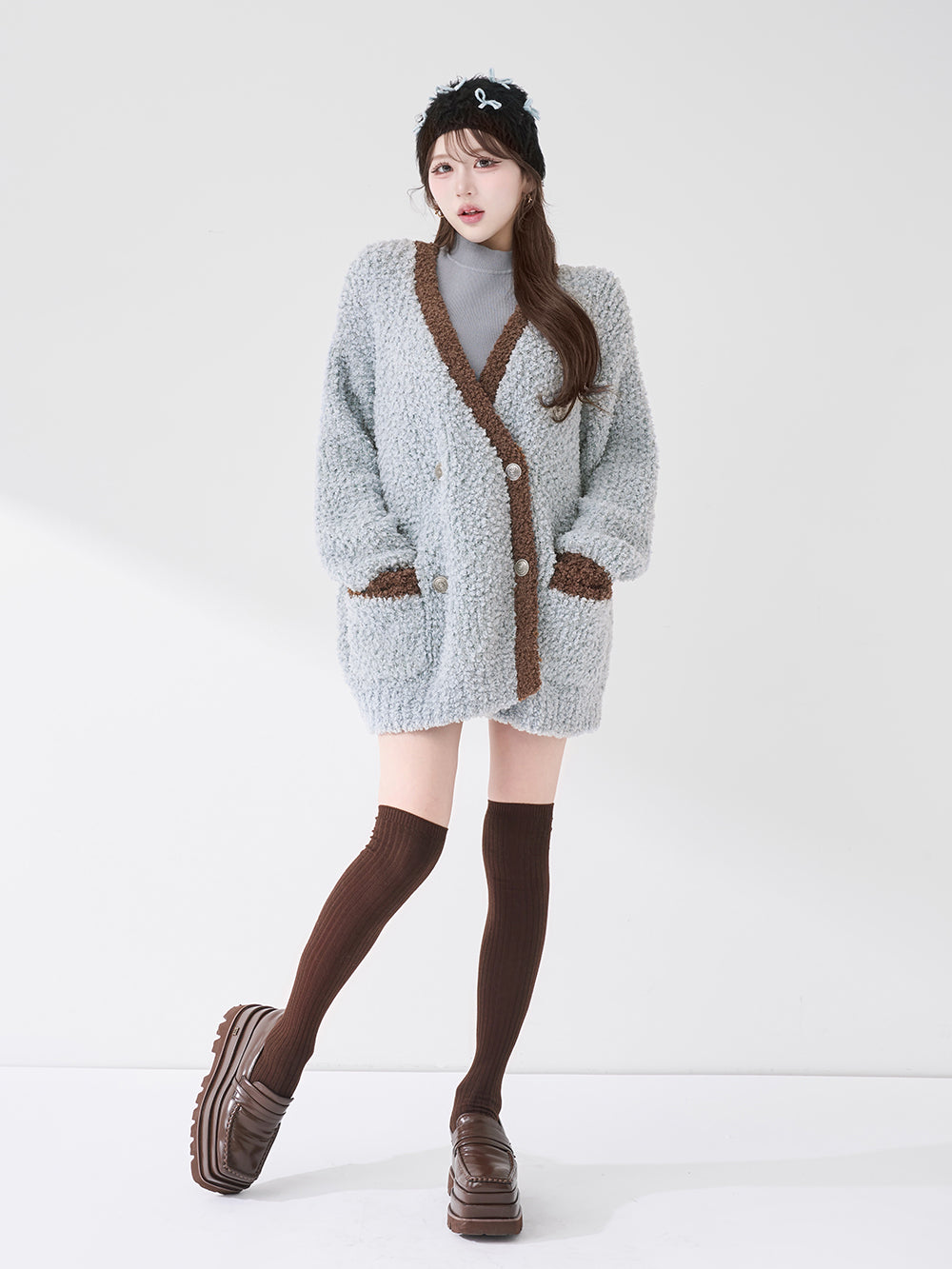 サイズ：L　カラー：BRN