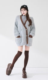 モデル：165cm（着用サイズ：FREE　着用カラー：SAX）