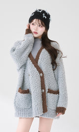 モデル：165cm（着用サイズ：FREE　着用カラー：SAX）