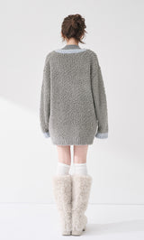 モデル：165cm（着用サイズ：FREE　着用カラー：GRY）