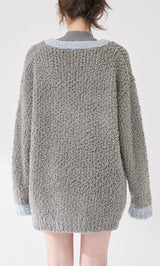 モデル：165cm（着用サイズ：FREE　着用カラー：GRY）