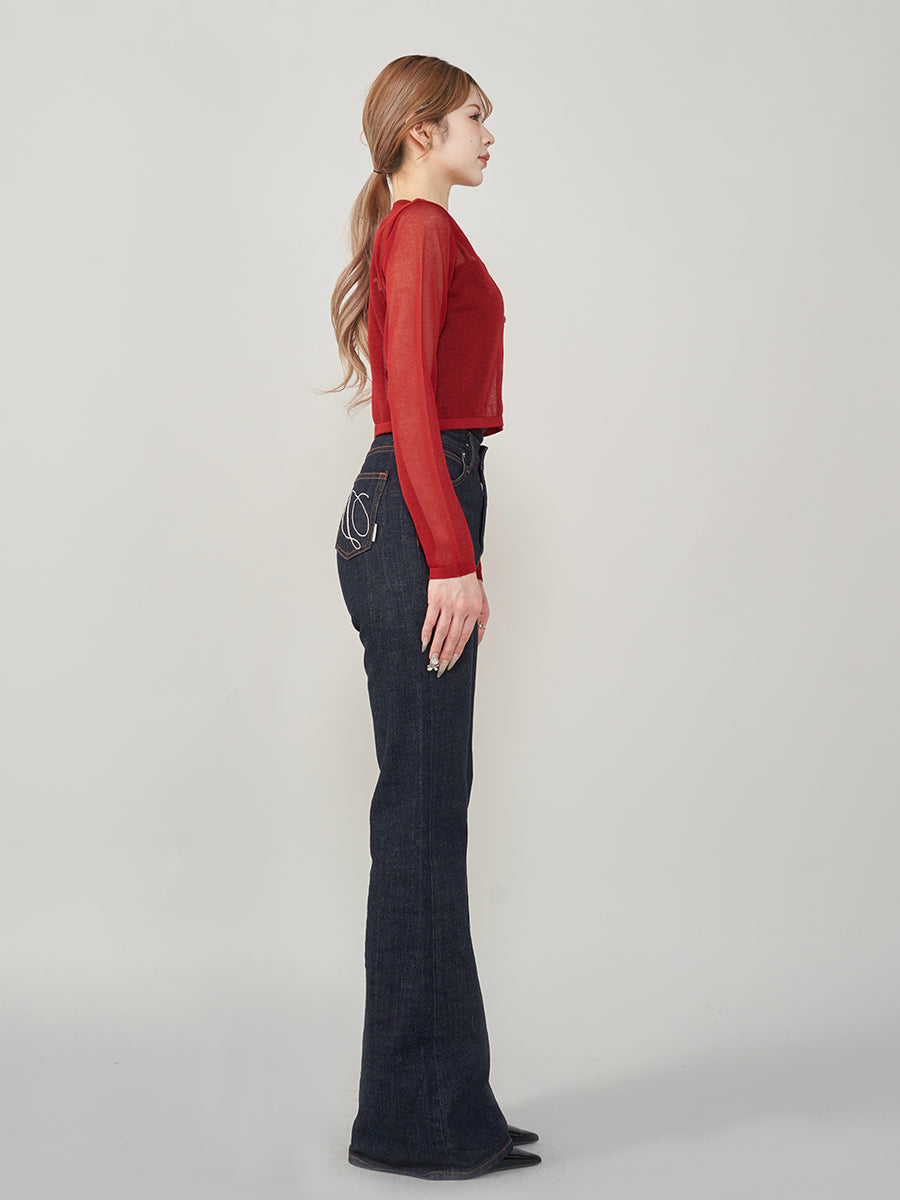 モデル：165cm（着用サイズ：FREE　着用カラー：RED）