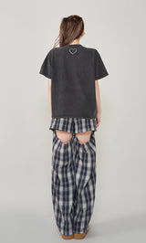 モデル：165cm（着用サイズ：FREE　着用カラー：C-GRY）