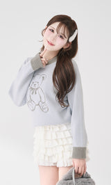 モデル：165cm（着用サイズ：FREE　着用カラー：SAX）