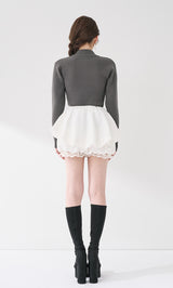 モデル：165cm（着用サイズ：FREE　着用カラー：GRY）