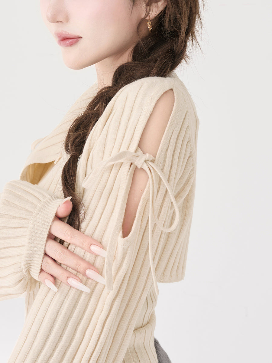 モデル：165cm（着用サイズ：FREE　着用カラー：IVO）