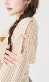 モデル：165cm（着用サイズ：FREE　着用カラー：IVO）