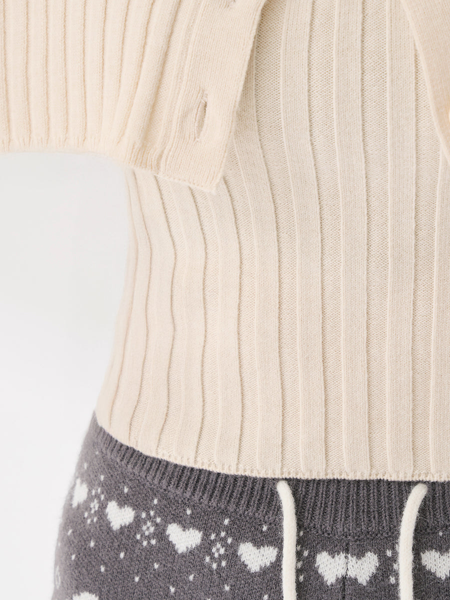 モデル：165cm（着用サイズ：FREE　着用カラー：IVO）