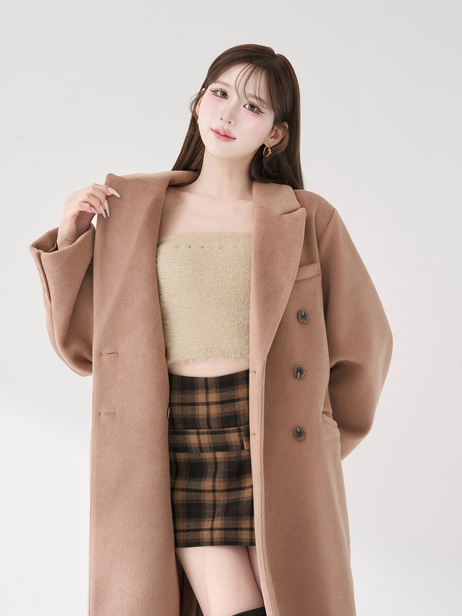 モデル：165cm（着用サイズ：FREE　着用カラー：BEG）